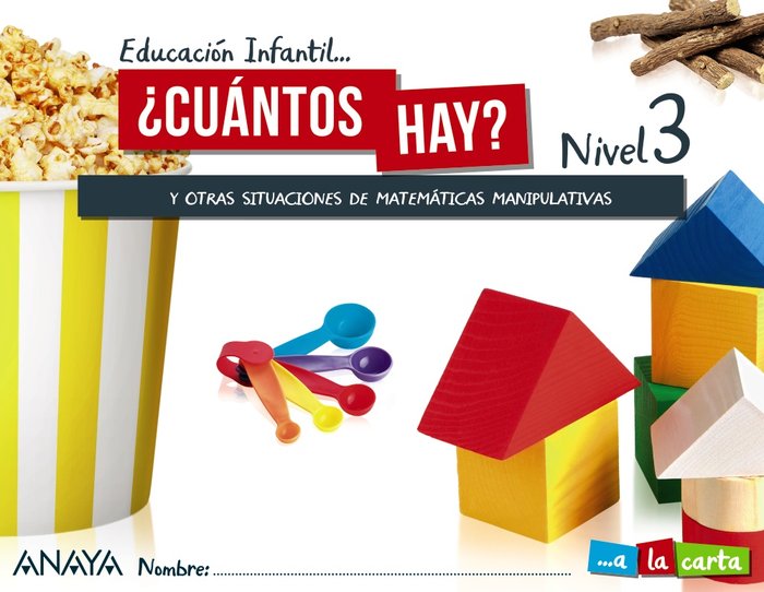 ¿Cuántos hay? NIVEL 3 | Método a la carta | 5 AÑOS | ANAYAAA