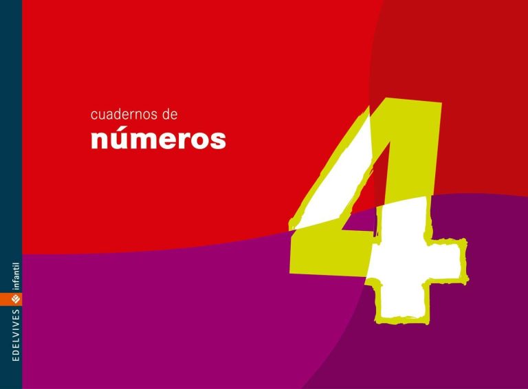 Cuaderno de Números 4 Cuadernos de números Infantil ISBN 9788426358172